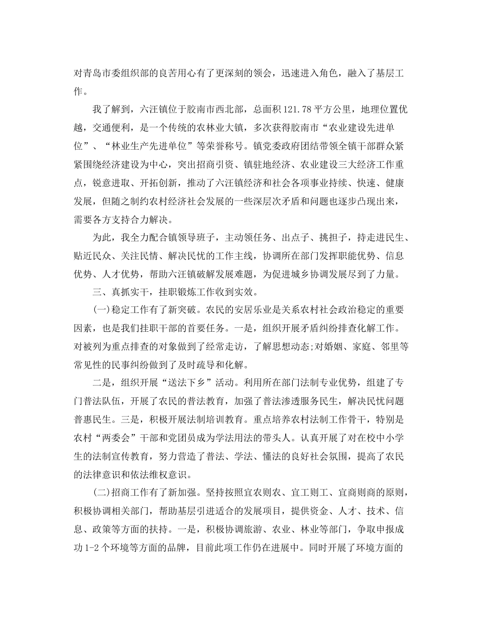 挂职干部个人工作总结范文【三篇】_第2页