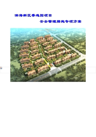 安全管理措施专项方案(DOC32页)