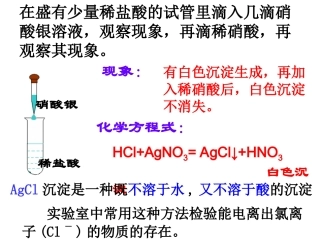 三种阴离子的检验111