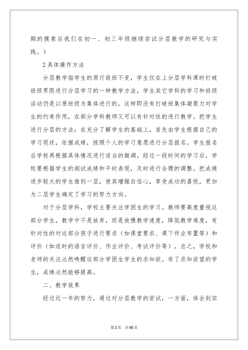 分层教学参考总结_第2页