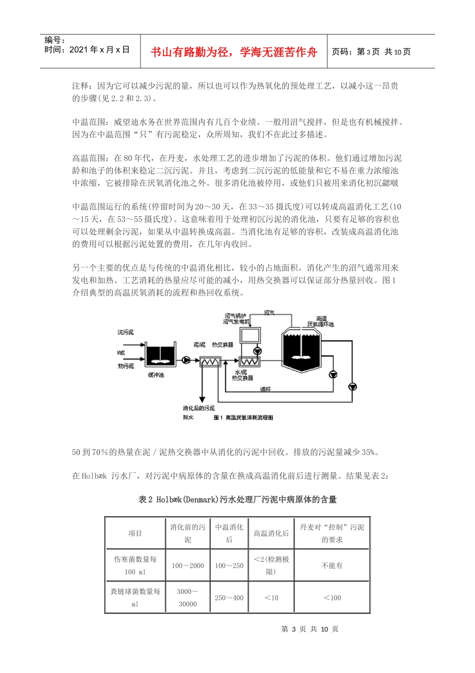 污泥的处理和处置—欧洲一些高效工艺的回顾_第3页