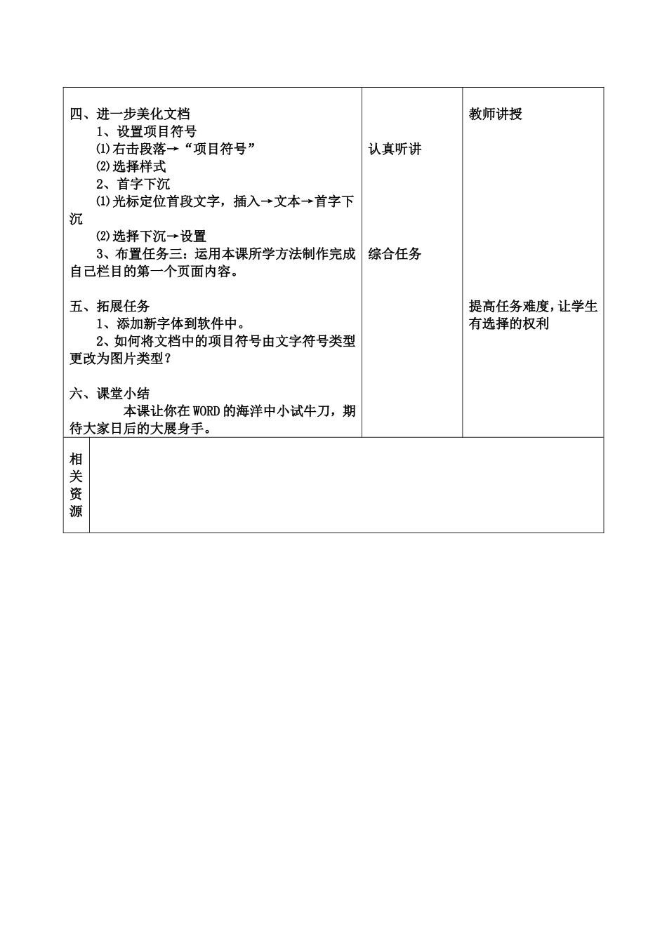 七上信息教案：第7课《编辑文字》_第2页