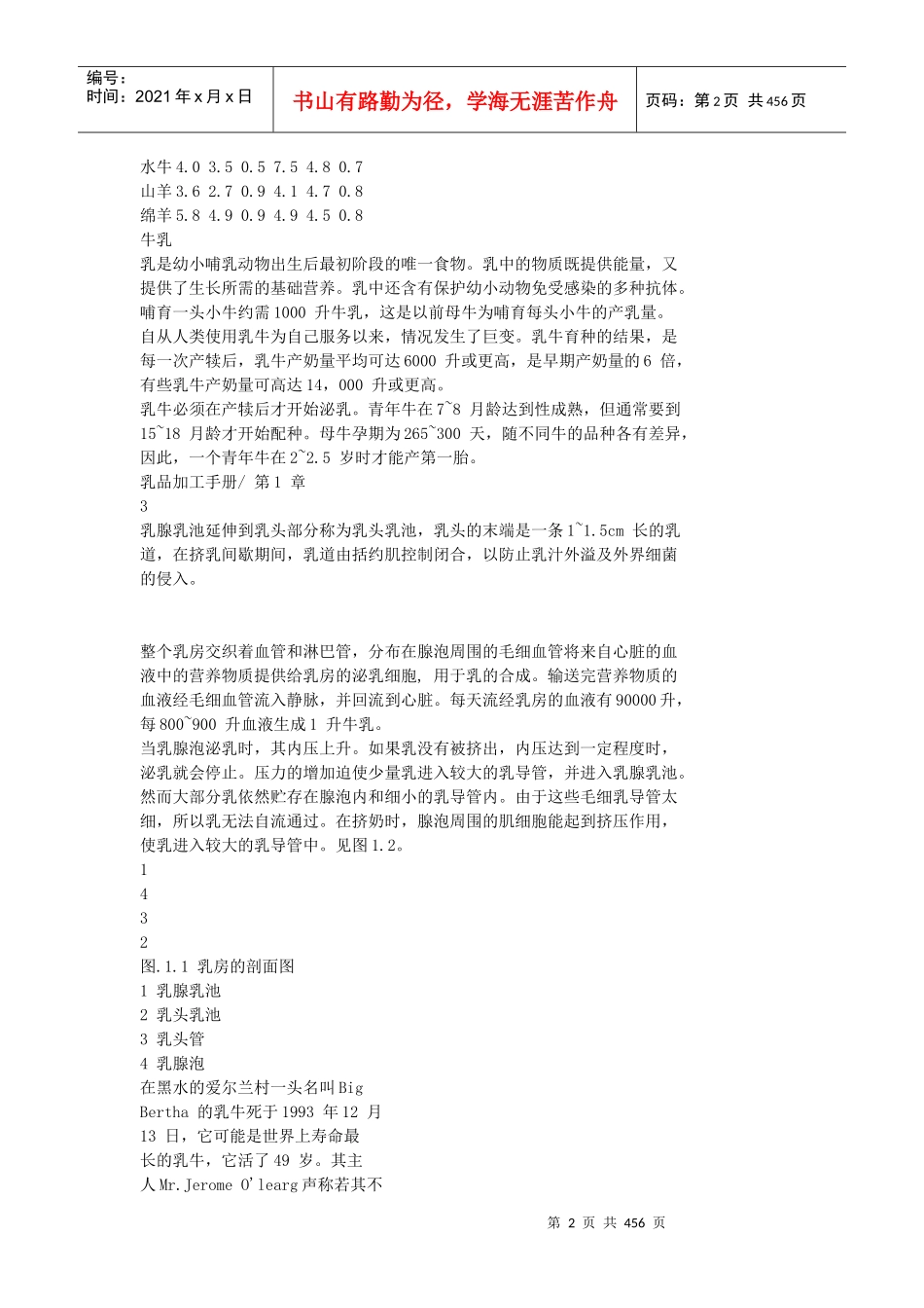 乳品工业加工手册_第2页