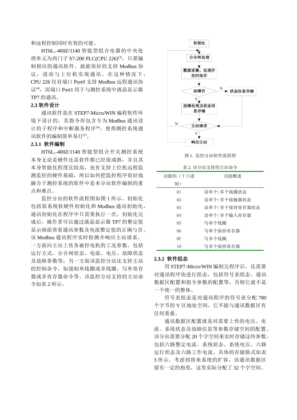 基于MODBUS现场总线的综采工作面大型设备监测监控系统_第3页