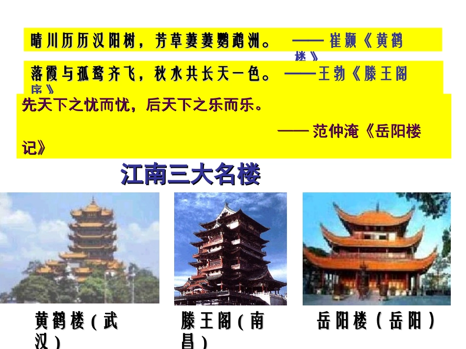 岳阳楼记_公开课课件_第1页