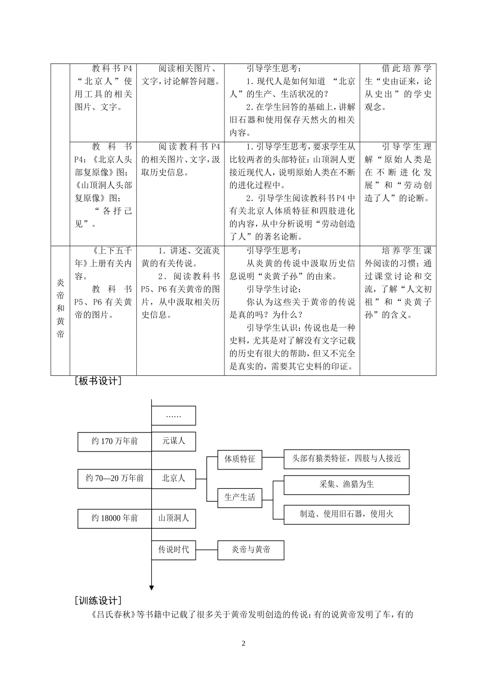 【教案】中华文明的曙光1_第2页