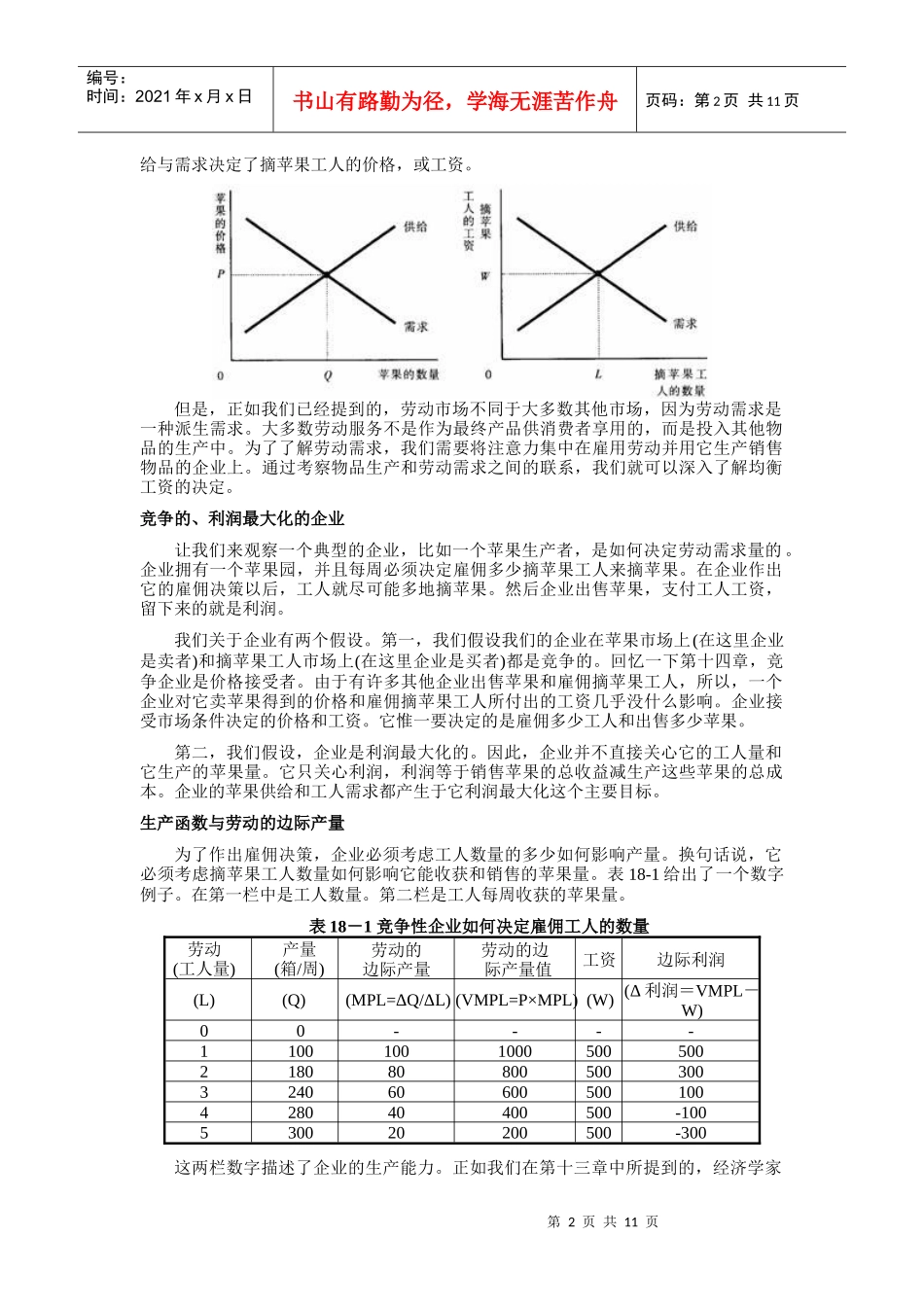 《经济学原理》第十八章生产要素市场_第2页