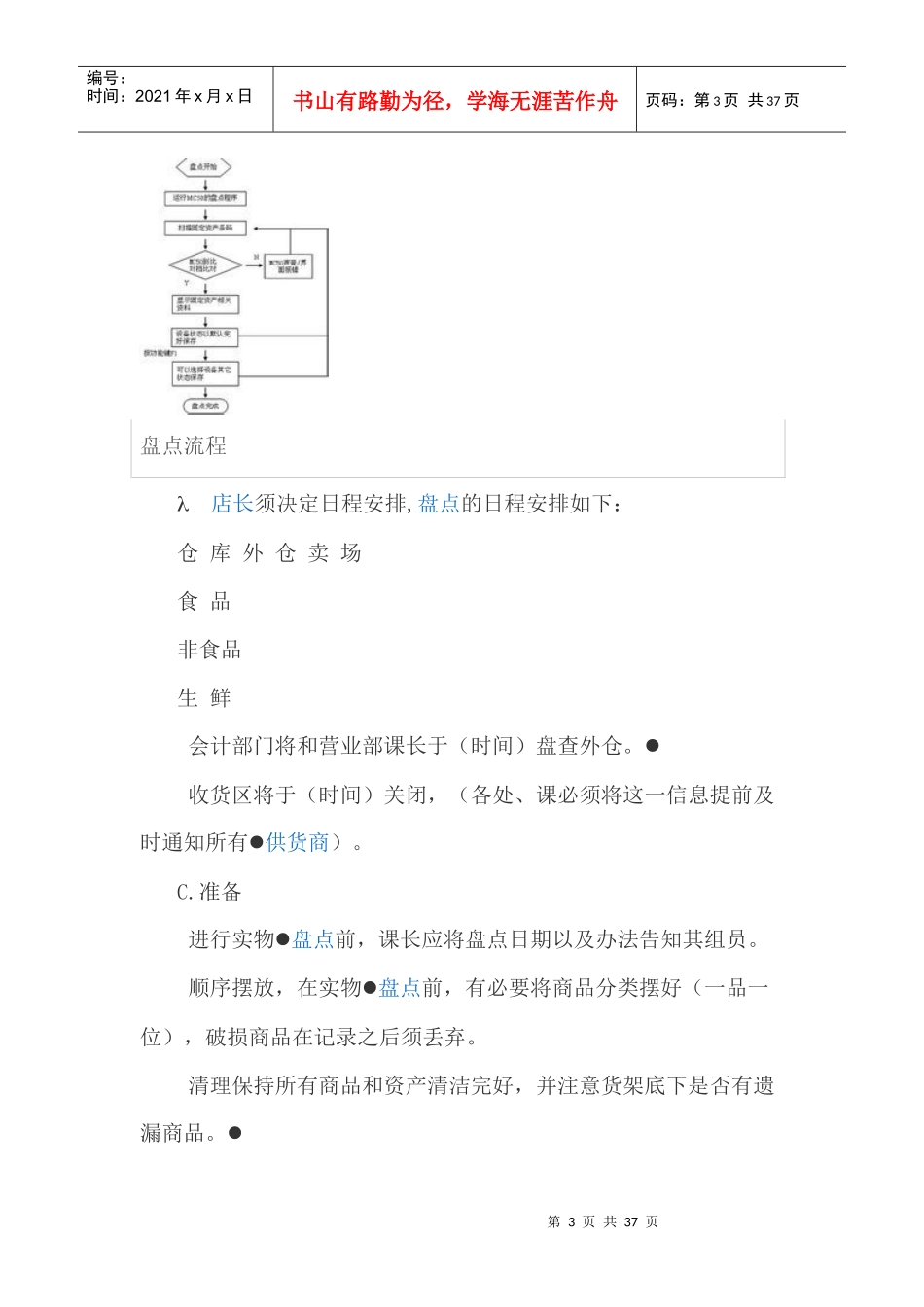 库存盘点流程知识_第3页