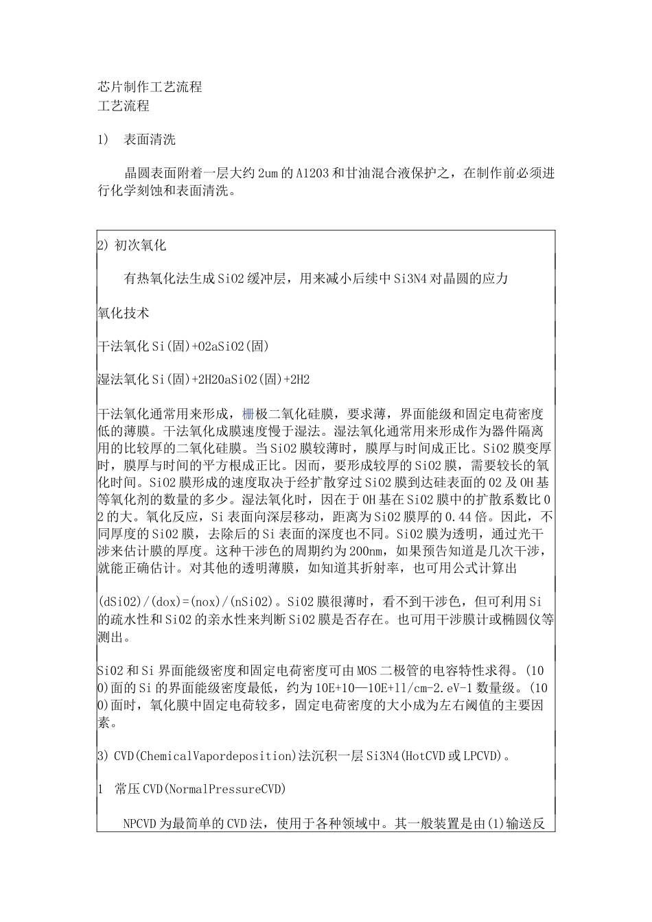 芯片制作工艺流程_第1页