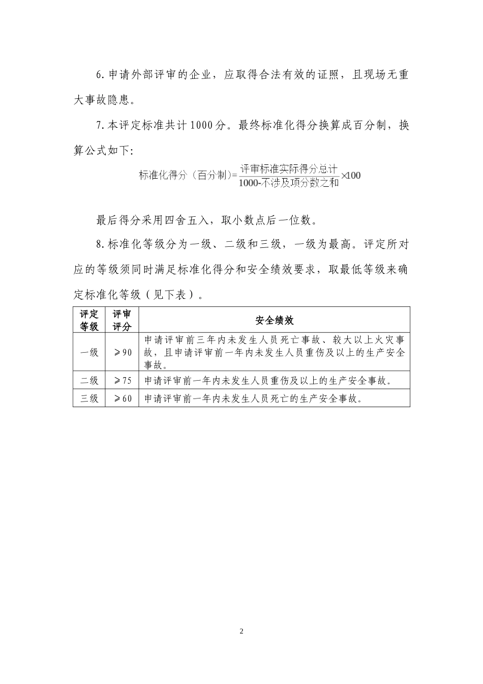 云南省茶叶生产企业安全生产标准化评定标准(专家复核定_第2页