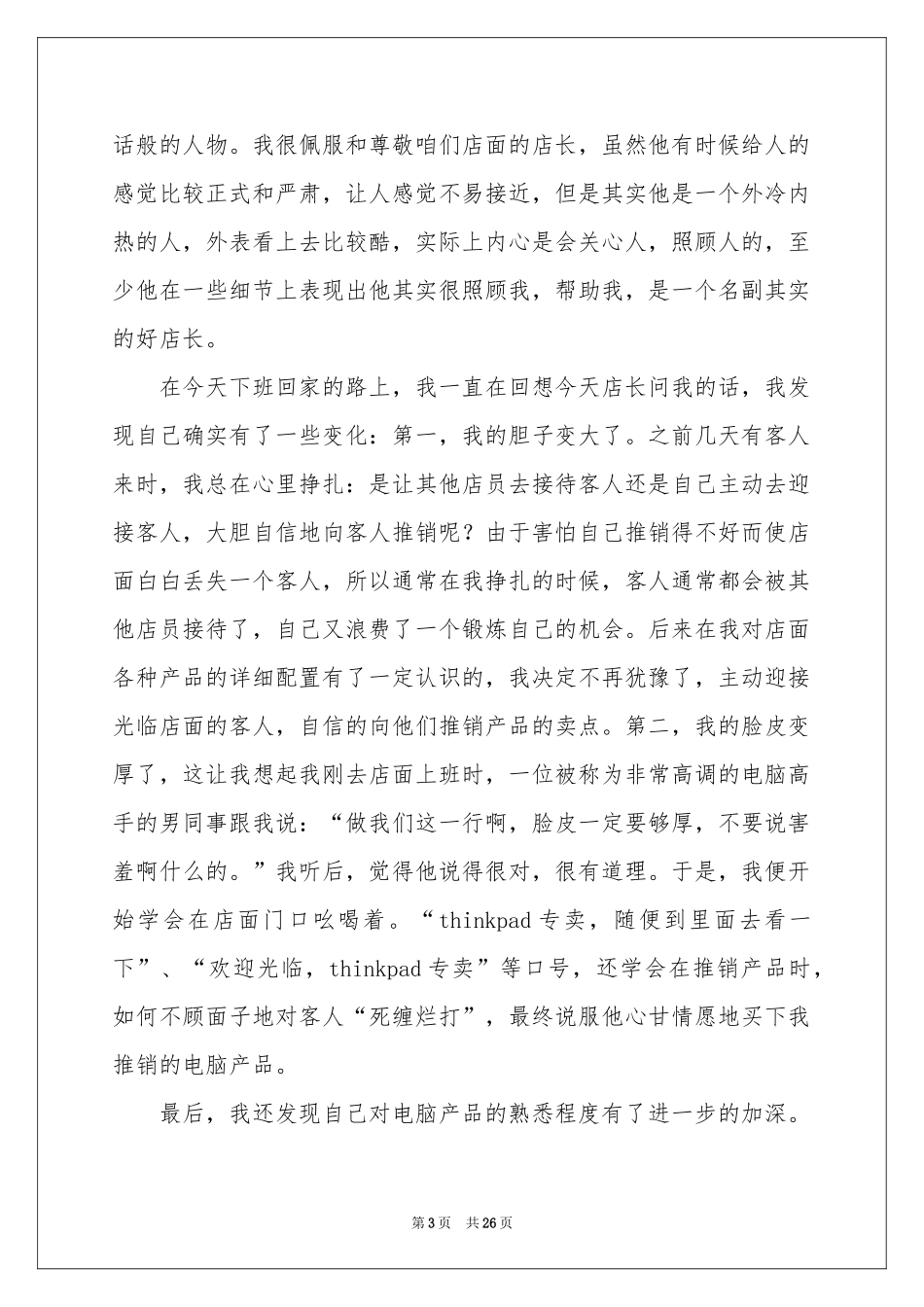 关于电脑销售的实习报告集合10篇_第3页