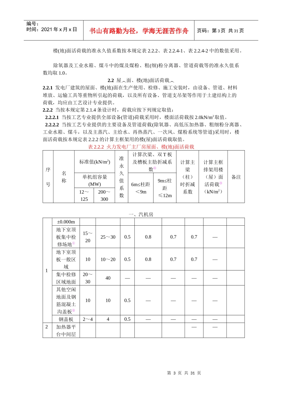 DL 5022-93 火力发电厂土建结构设计技术规定_第3页