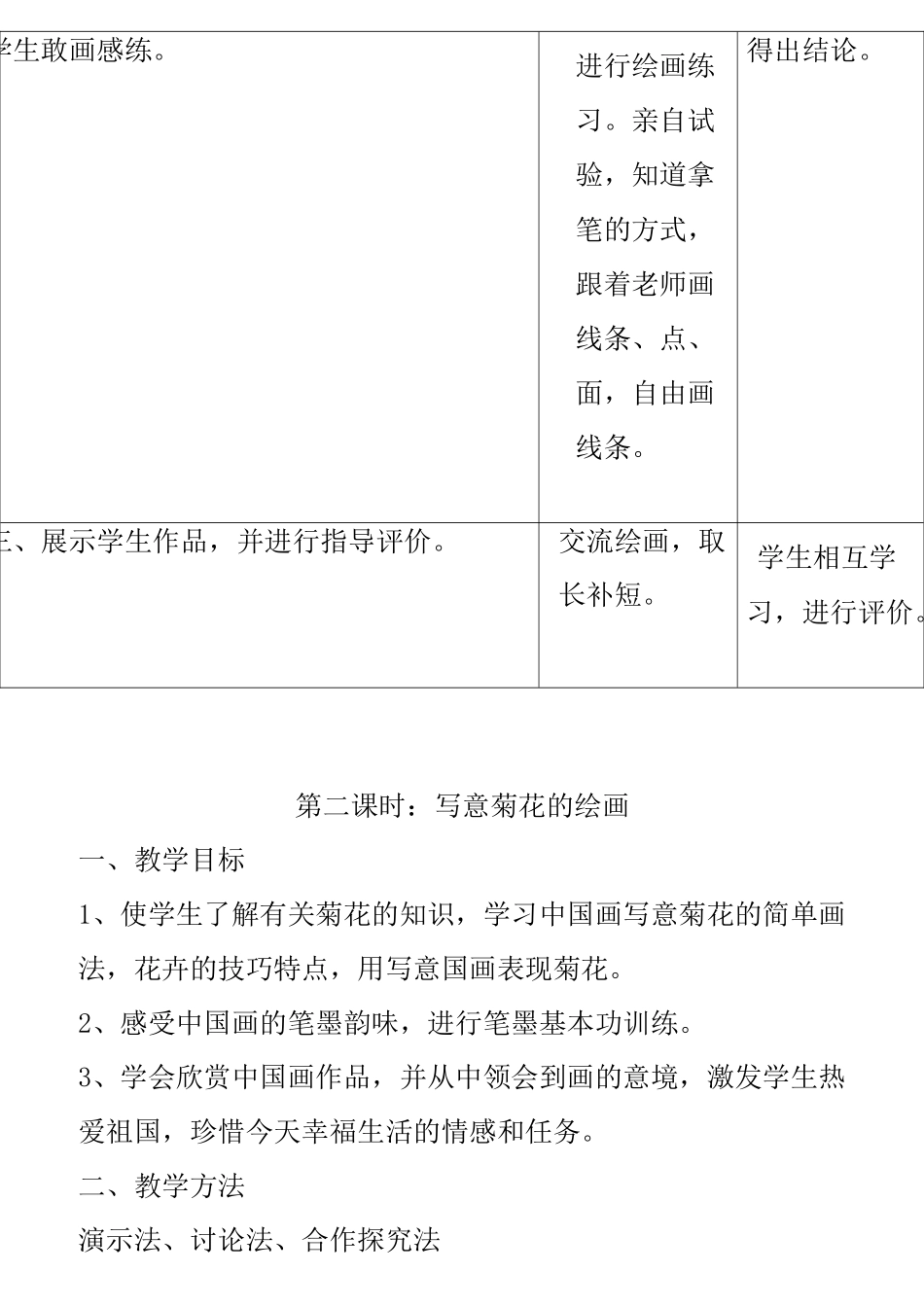 国画自选课教案_第3页