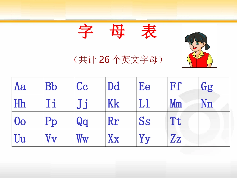 小学英语字母教学_第2页