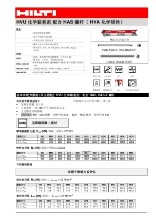HVU-HAS_cn化学锚栓 
