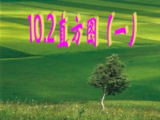 直方图（一）