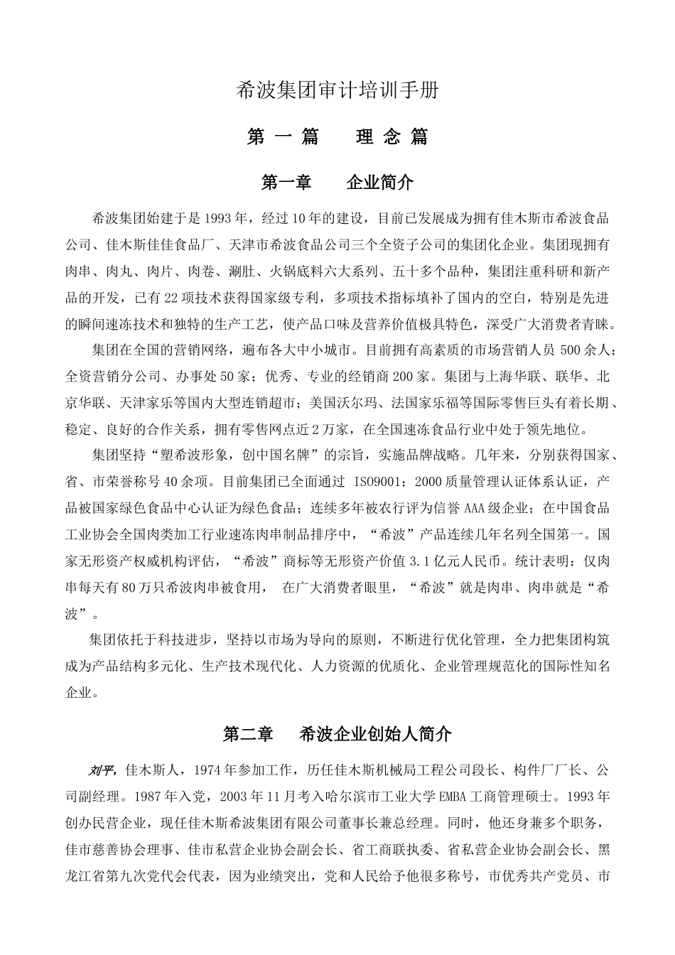 希波集团审计培训手册_第1页