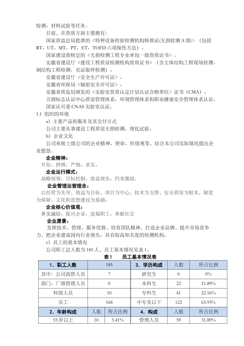 市长质量奖安徽三兴检测报市长质量奖-自评报告_第3页