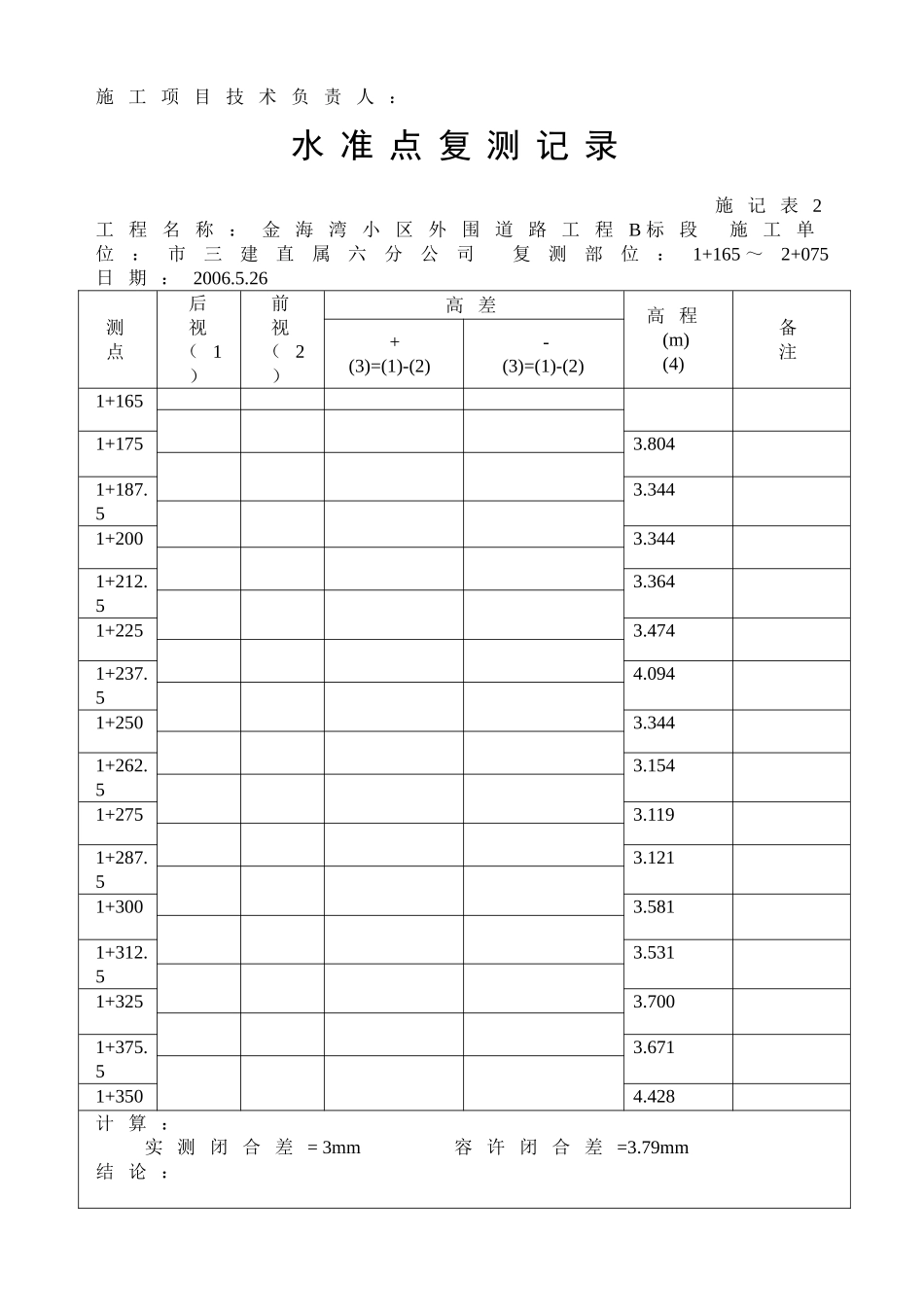 市政施工表格表式4(从施记表1到结尾)_第3页
