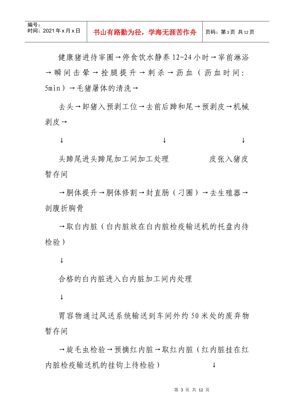 生猪屠宰加工工艺_第3页