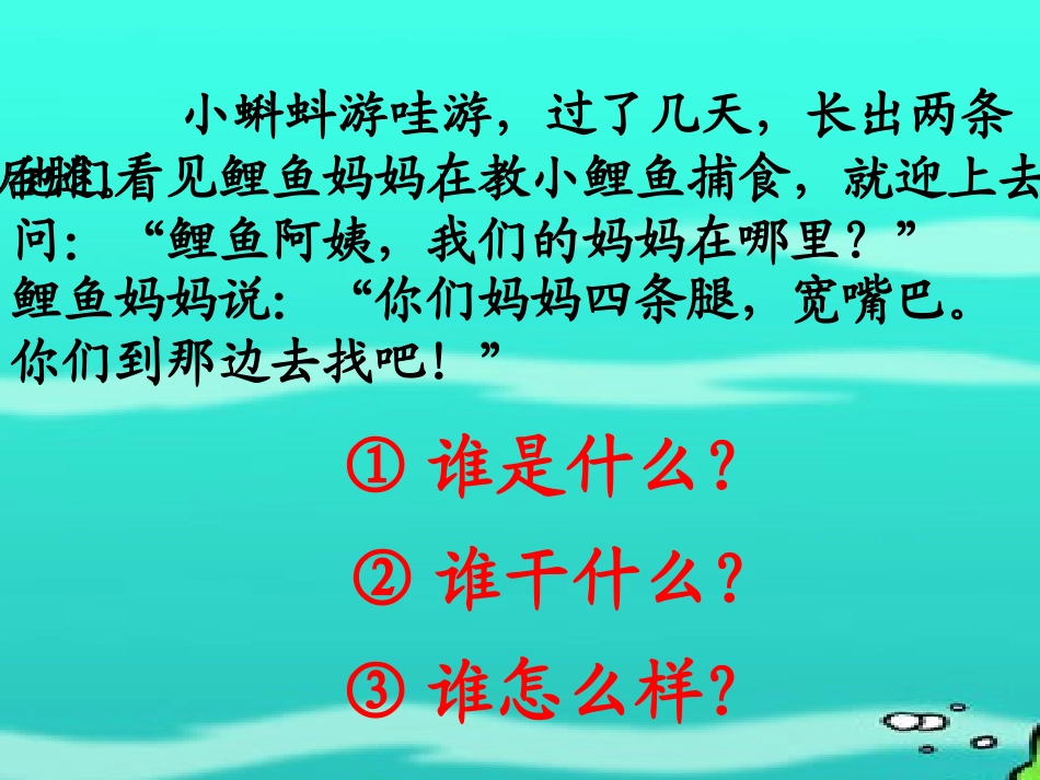 小蝌蚪找妈妈课件_第3页