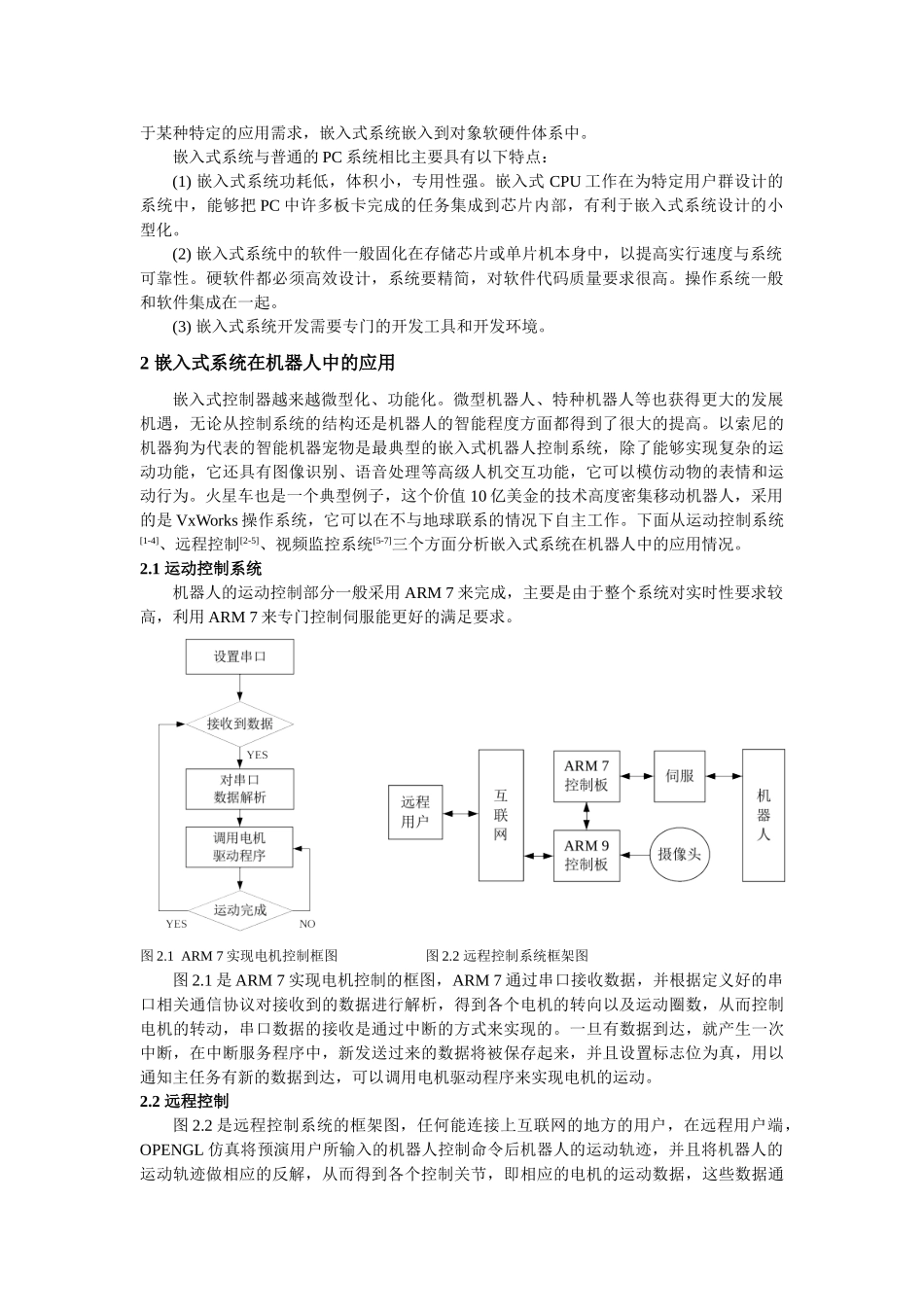 嵌入式系统及其在机器人中的应用_第2页