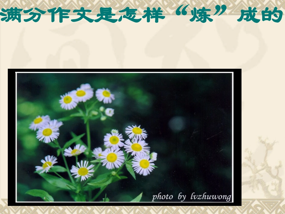 满分作文课件_第1页