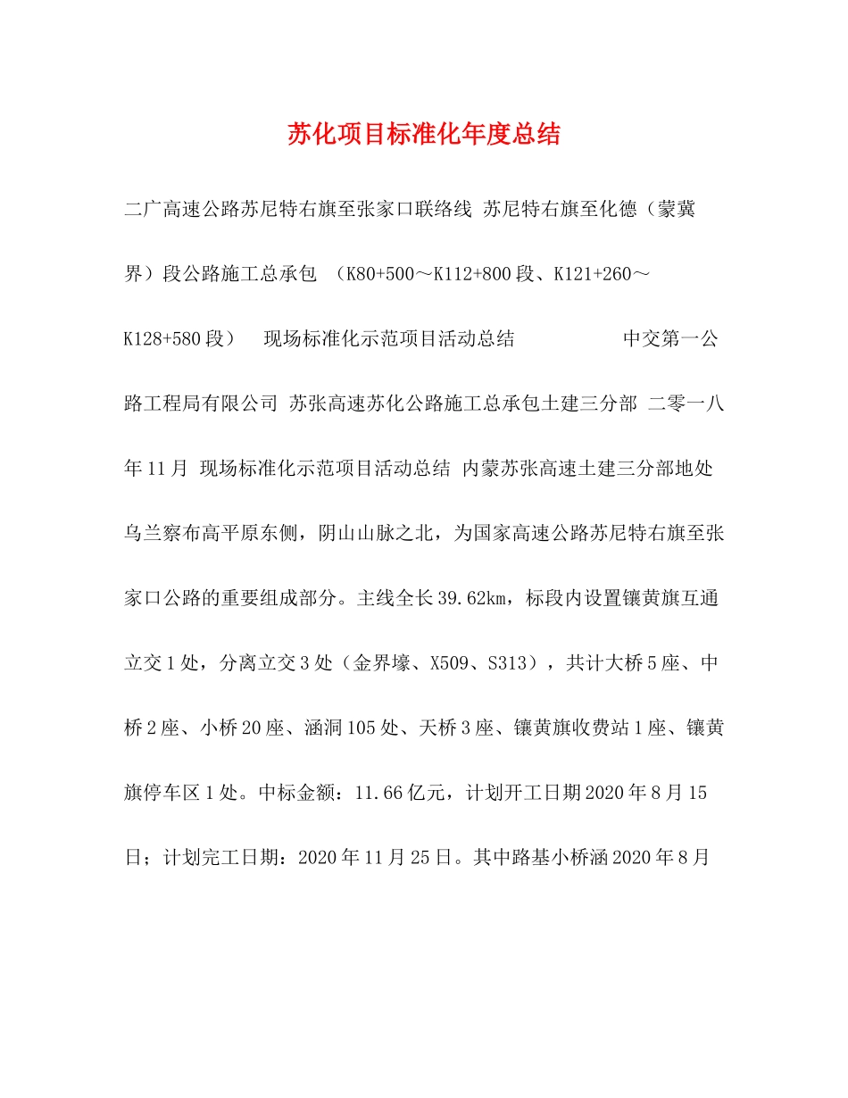 苏化项目标准化年度总结_第1页