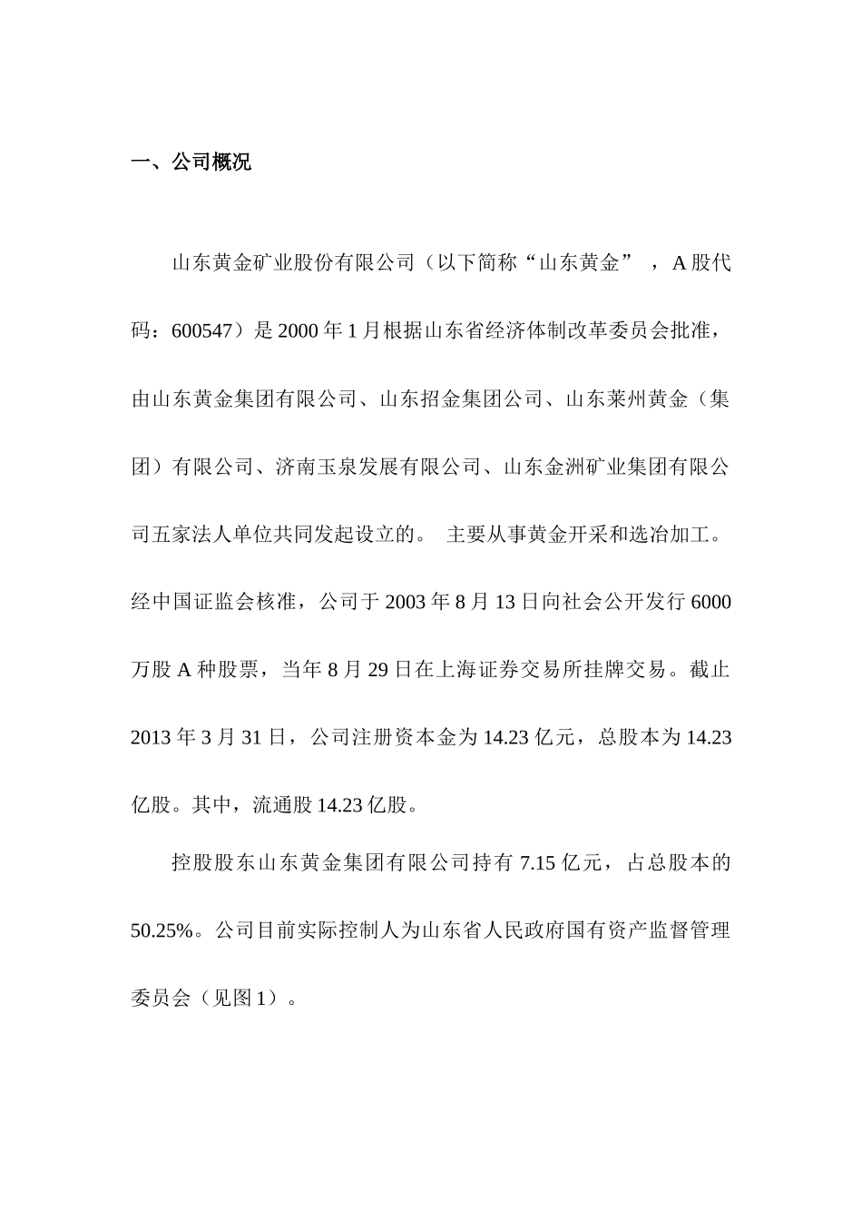 山东黄金财务报表分析_第3页