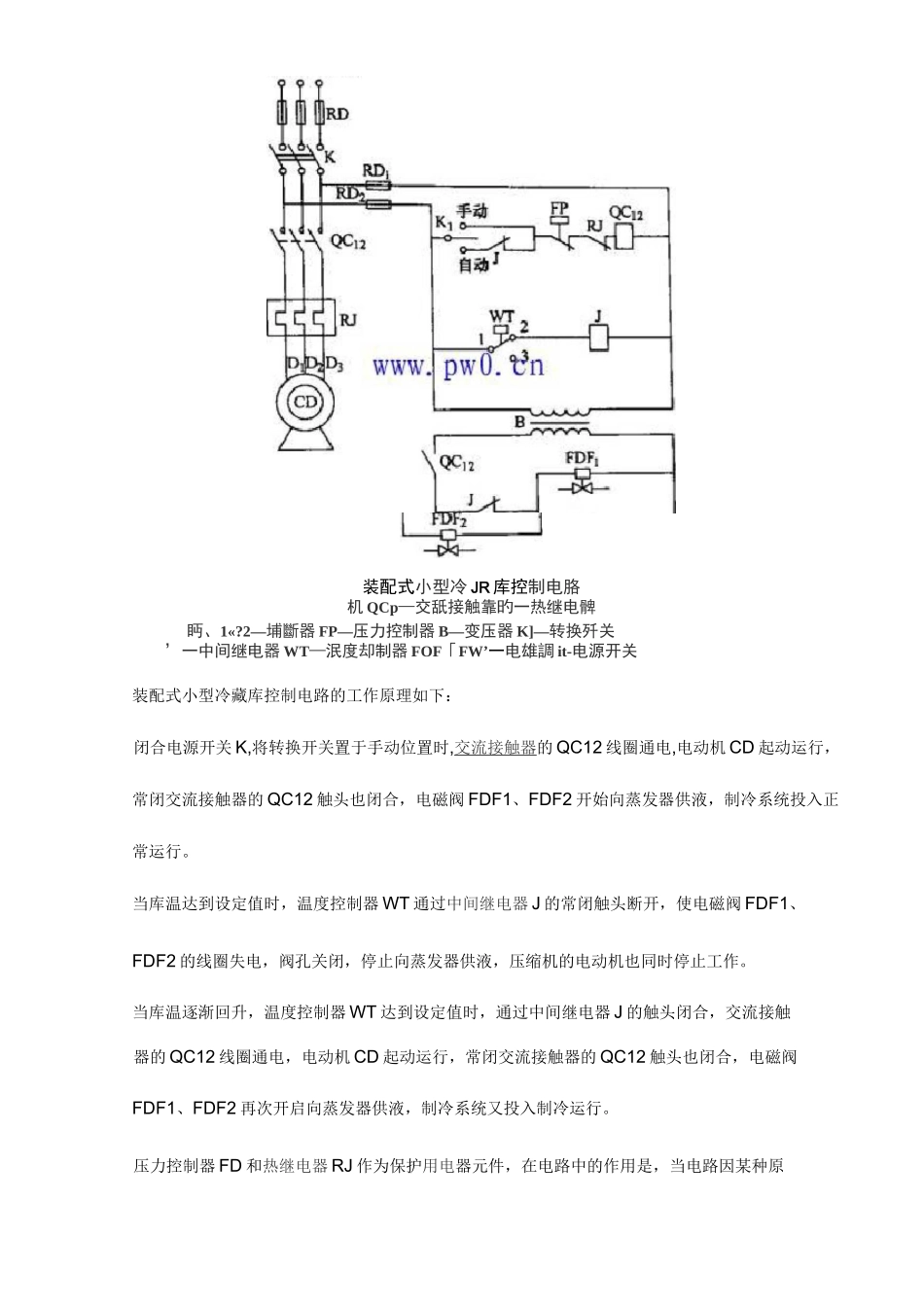 冷库配电箱线路图_第3页