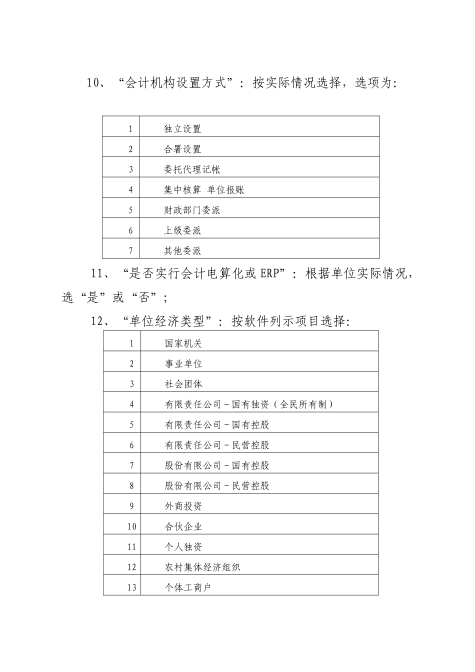 山东省会计从业资格信息采集工作会计用人单位_第2页