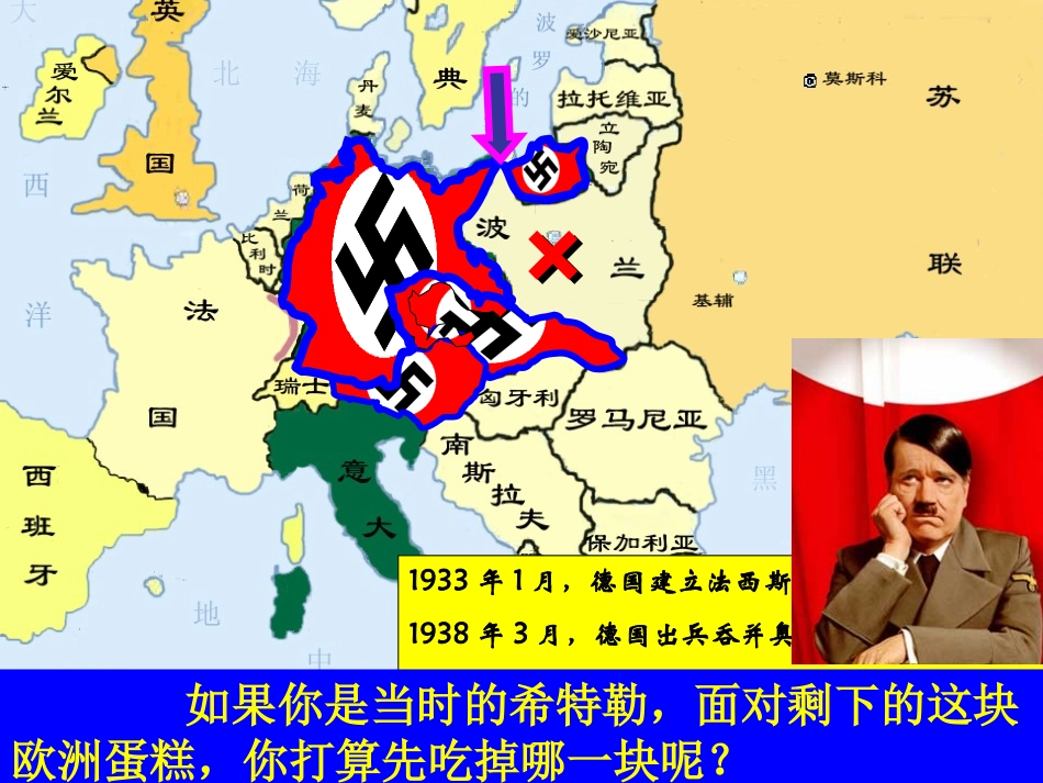 第三单元第二课《二战爆发》_第1页