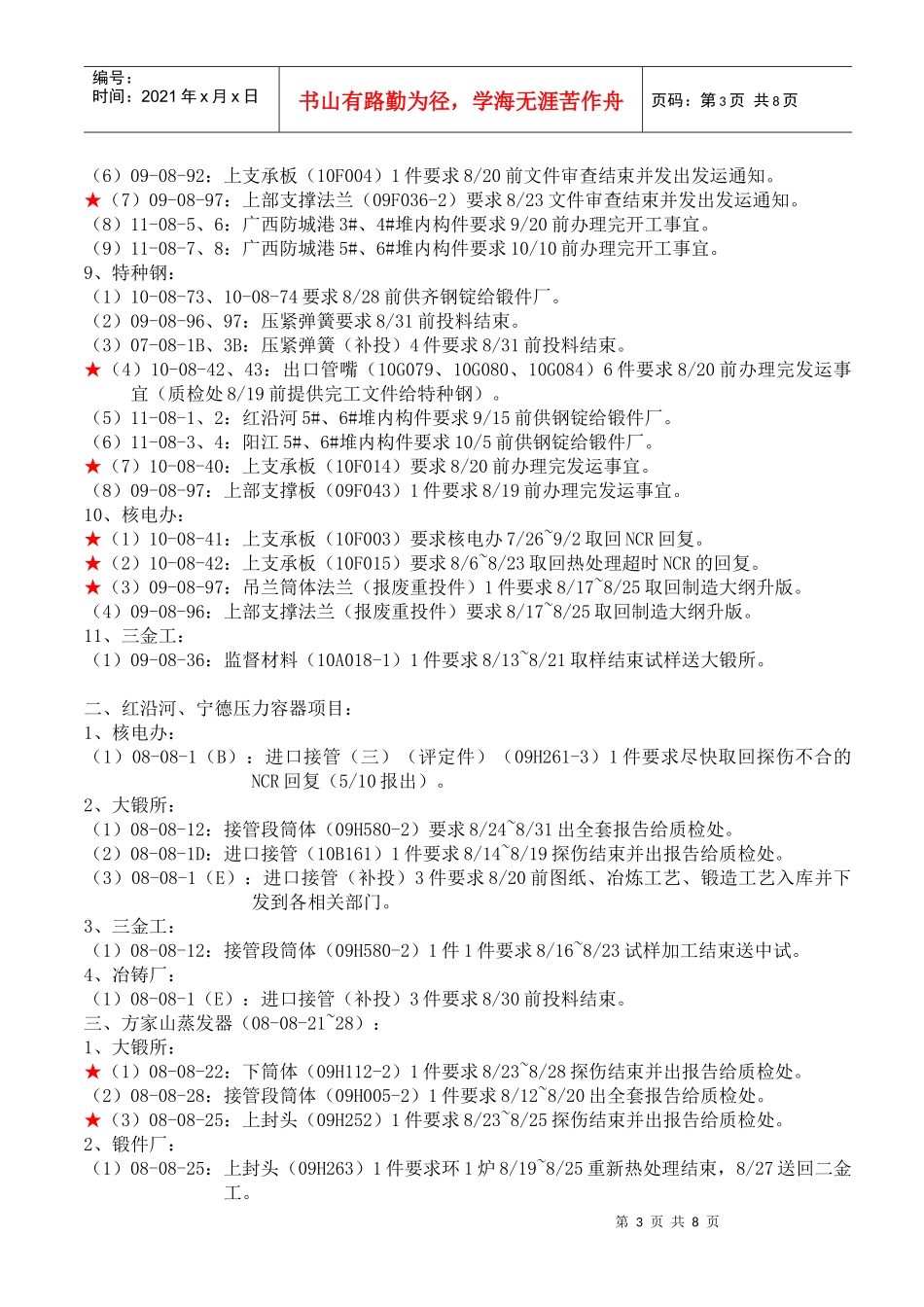 XXXX年第32次核电生产周计划_第3页