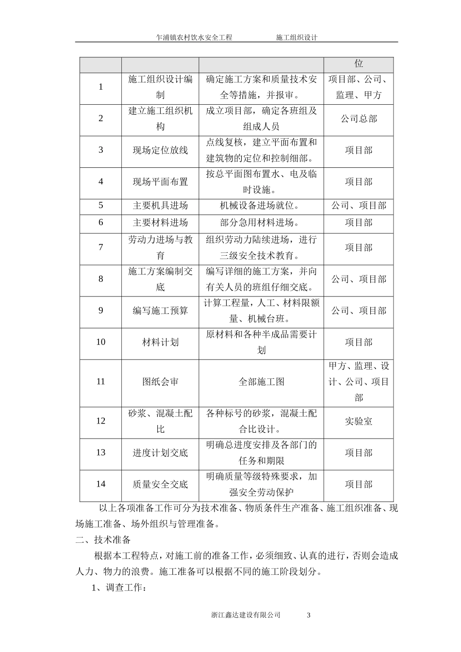 农村饮水安全项目施工组织设计(DOC65页)_第3页
