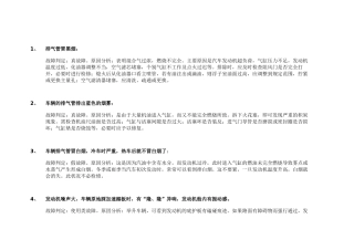 小型汽车故障诊断与简单处理方法 文档
