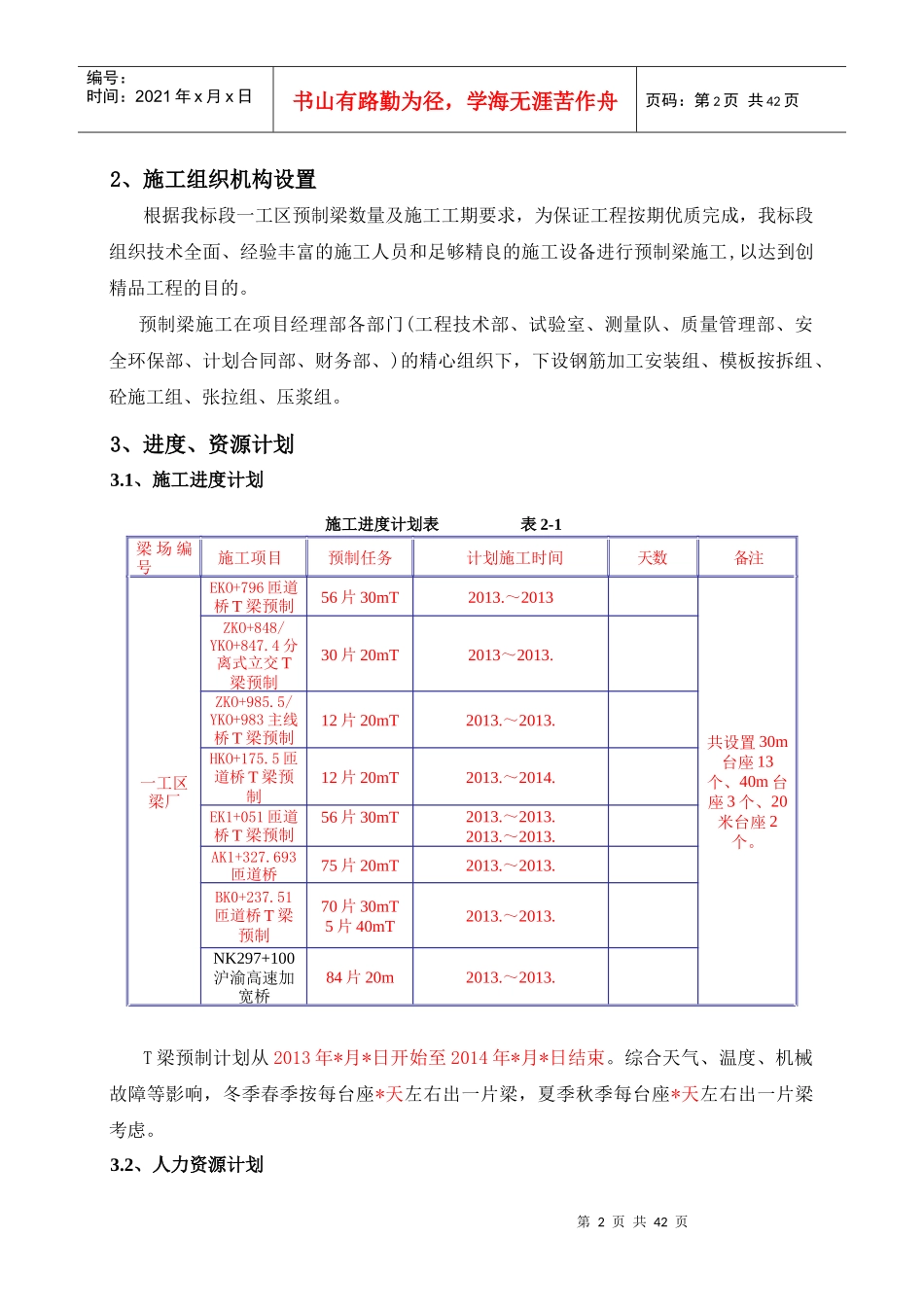 梁场建设施工作业指导书_第2页