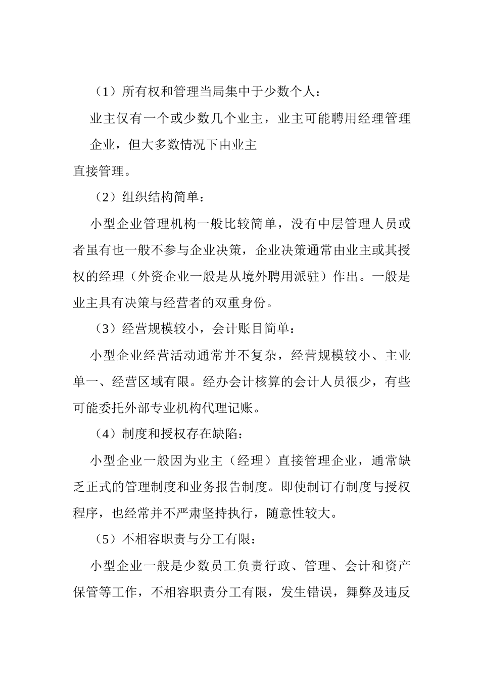 小型企业审计业务报告的实施_第2页