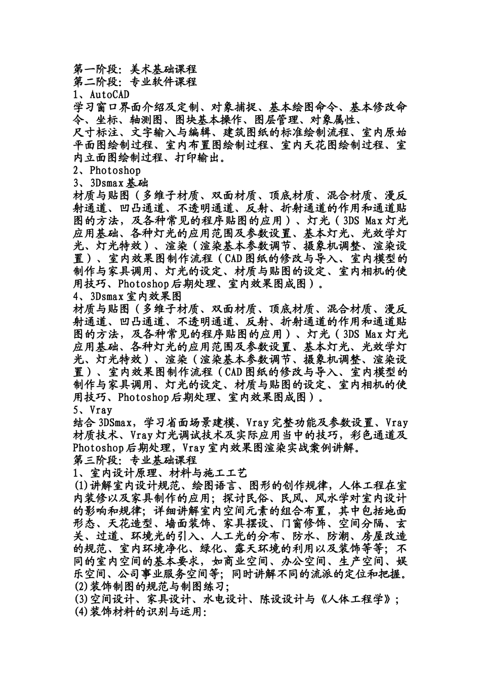 室内设计师所需学习的知识总结_第1页