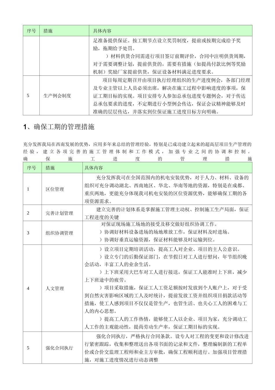 保证关键线路工期方案_第2页