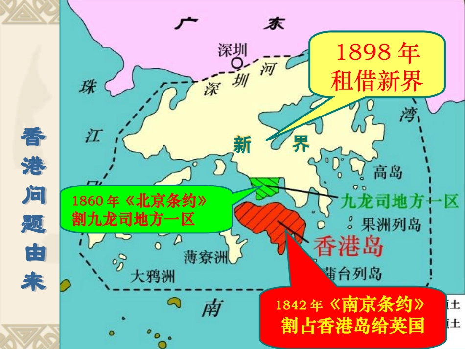 八年级历史下册14课、母亲与游子——“一国两制与祖国统一”_第3页