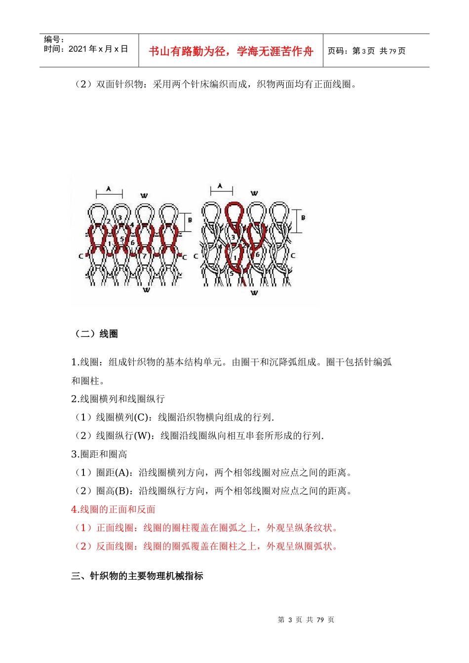 针织工艺与设备培训课程_第3页