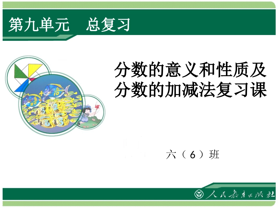 分数加减法复习_第1页