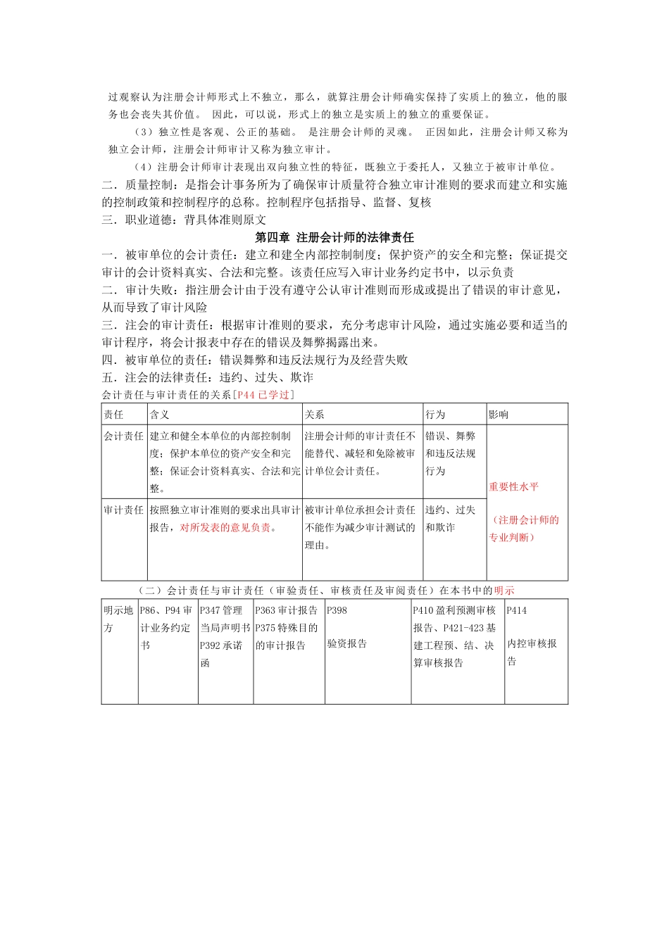 审计必背的重要理论及概念_第3页