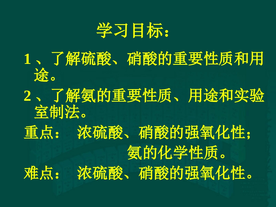 第四节硫酸、硝酸和氨1_第2页