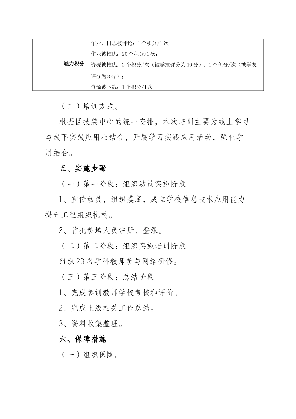 永荣镇永兴小学校信息技术培训方案_第3页