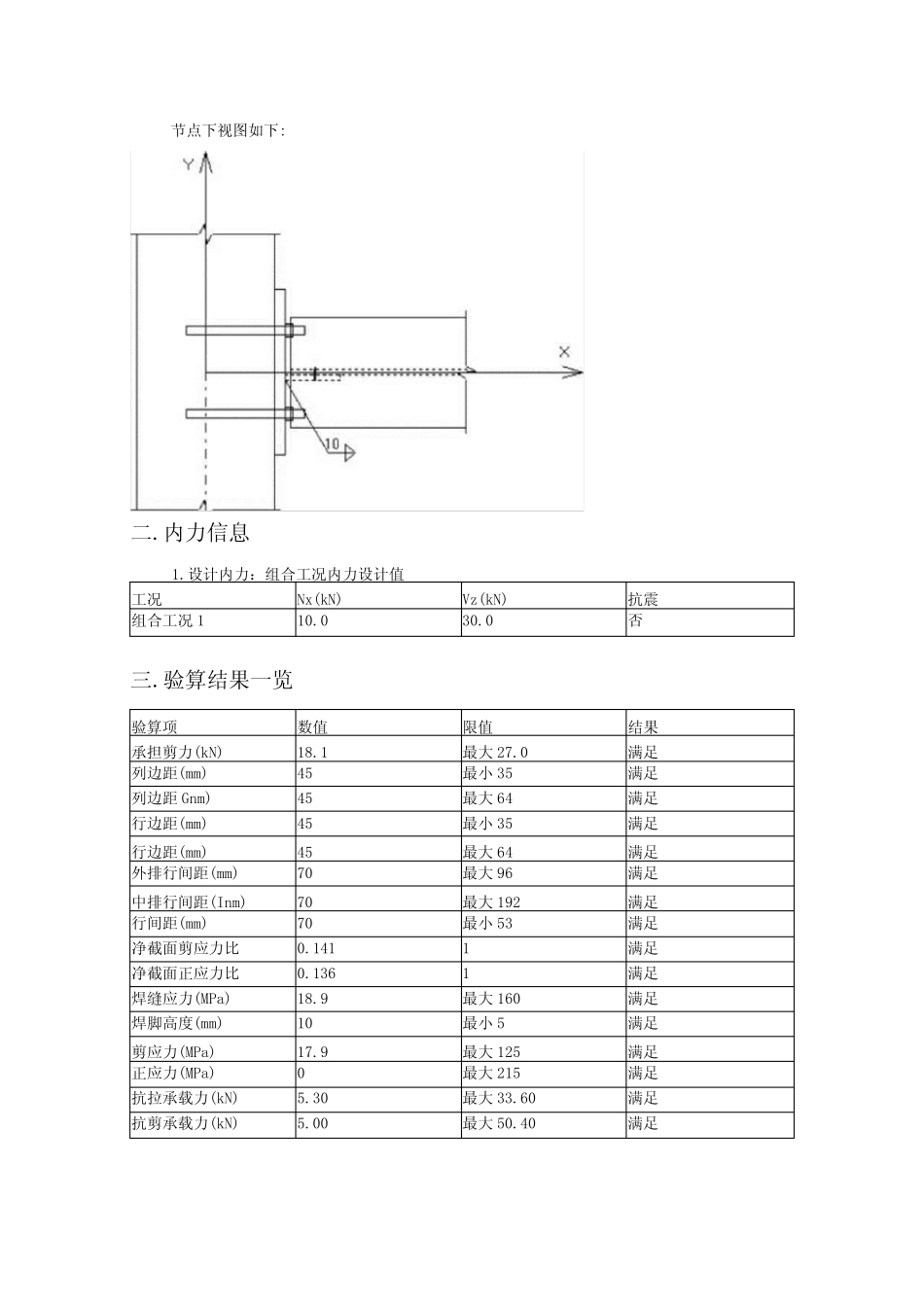 电梯钢梁后锚固锚栓计算书 _第2页