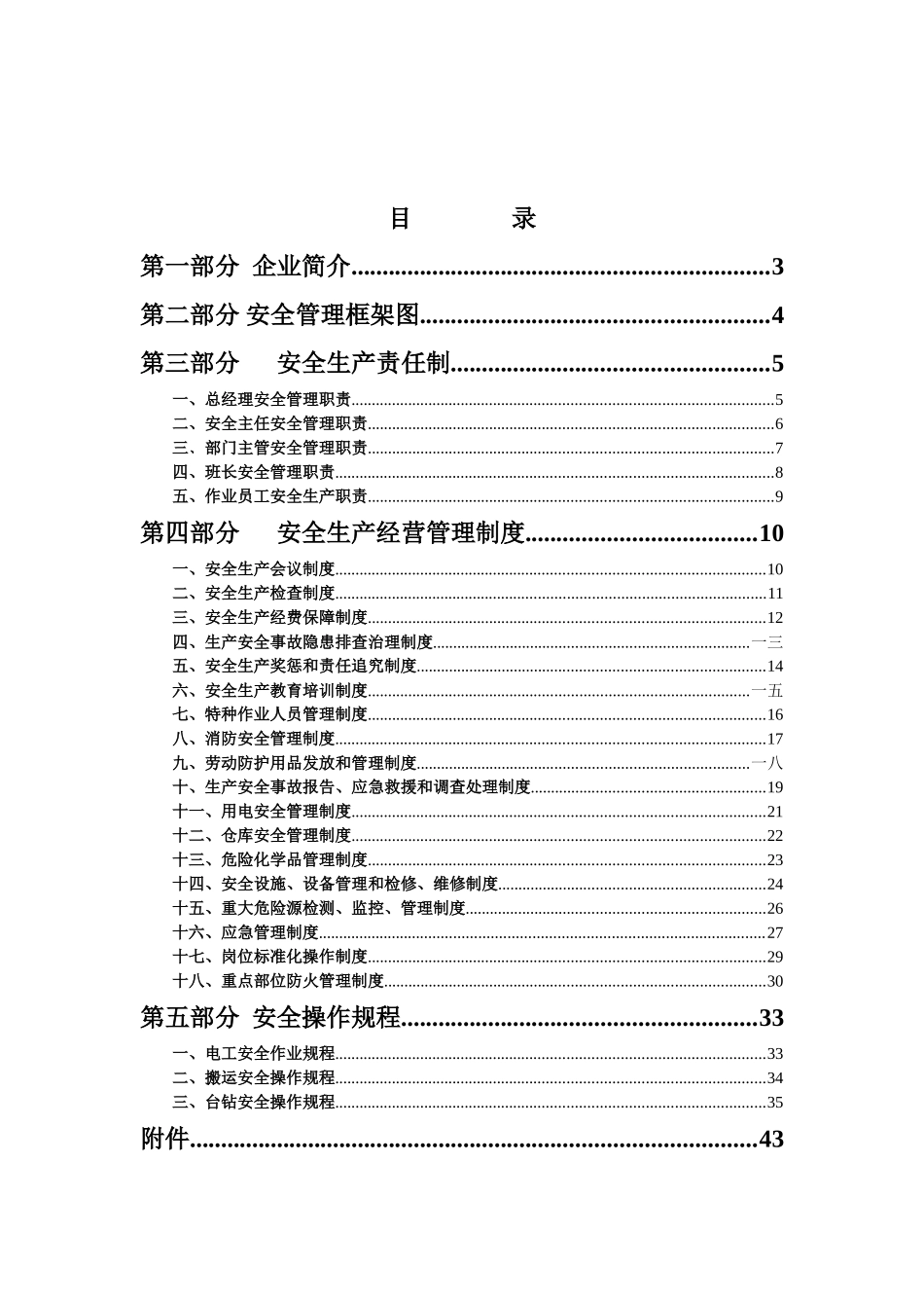 某某公司安全生产档案_第2页