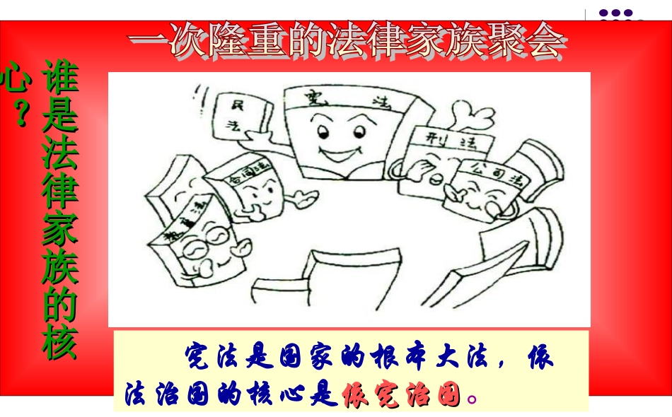 人教新课标版初中九年级362宪法是国家的根本大法课件7_第3页