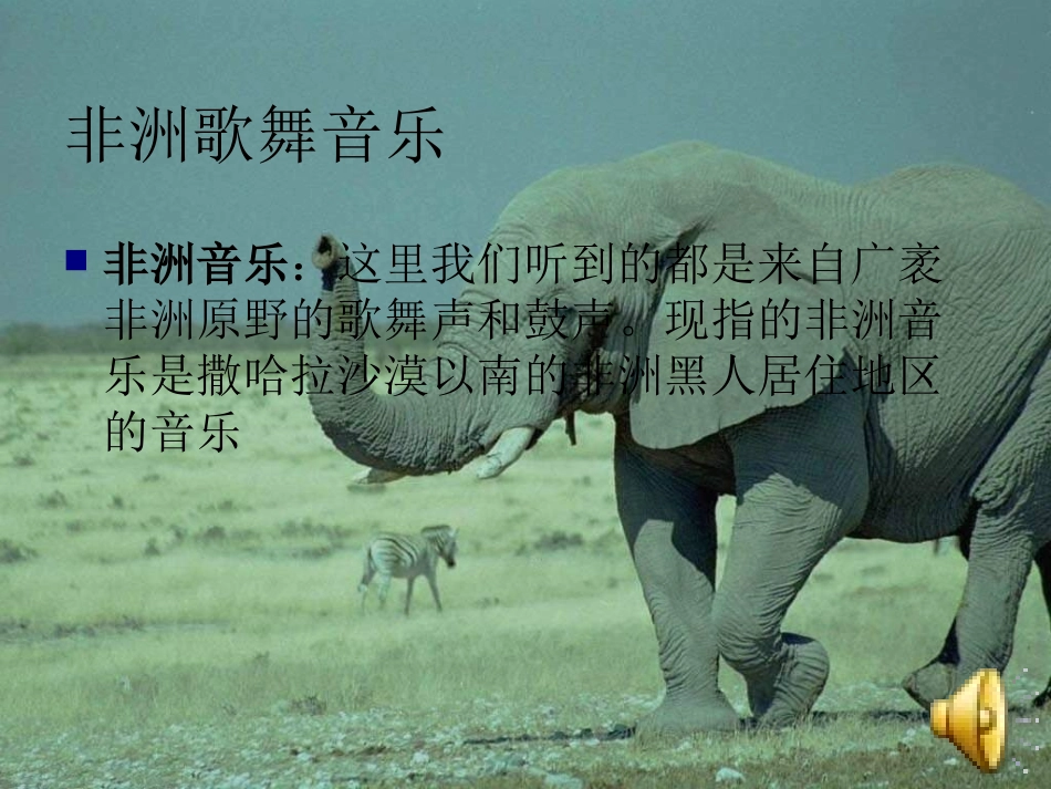非洲歌舞音乐_第3页
