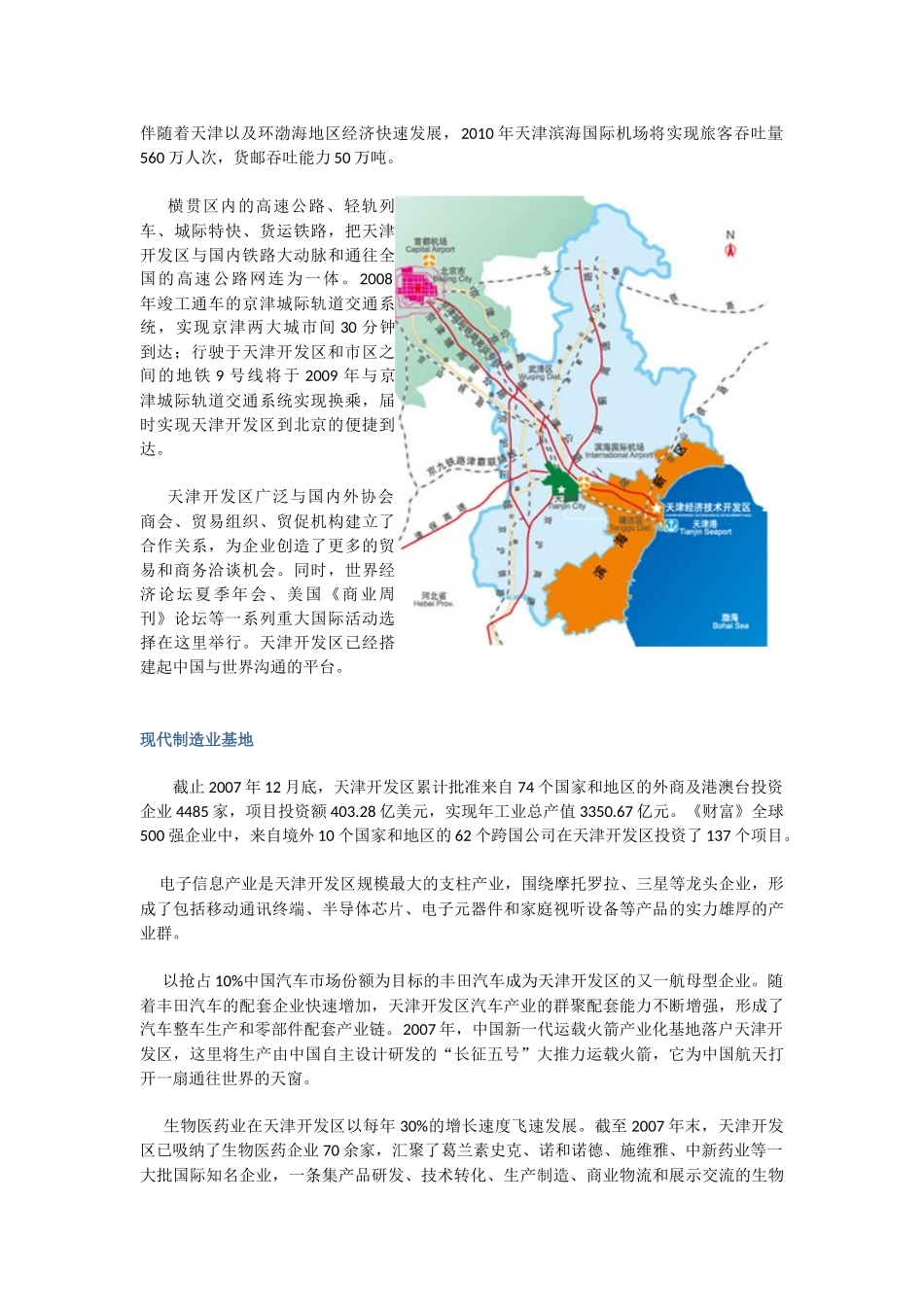 天津经济技术开发区概述_第2页